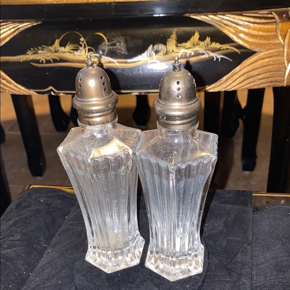 Mikasa Other - Vintage Mikasa Crystal Salt and Pepper Shakers